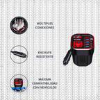 Cargador Inversor Portátil Auto 220V