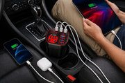 Cargador Inversor Portátil Auto 220V